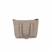 Carucior 2 in 1 pentru copii, Adamex Nova premium, doua piese distincte, suspensii, maner reglabil, roti mari anti-pana, greutate maxim admisa 22 kg, accesorii incluse, Cappuccino