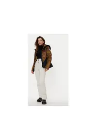 Pantaloni ski dama - 304122071 - Poliester - Bej - Bej
