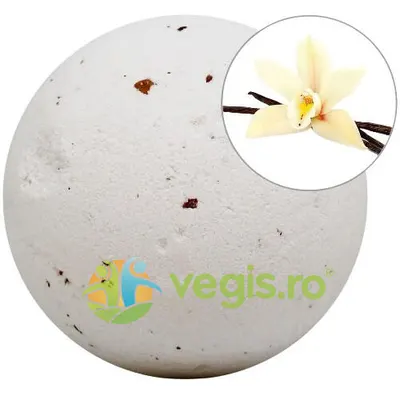 Bila Efervescenta de Baie cu Vanilie si Petale 140g