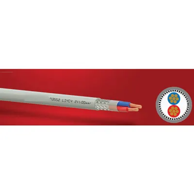 Cablu de comandă ecr. pt. ind. elecronică LiYCY 4x0.5
