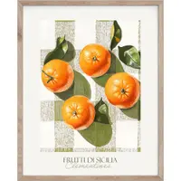 Tablou cu ramă imprimat 40x50 cm Mandarines – Styler