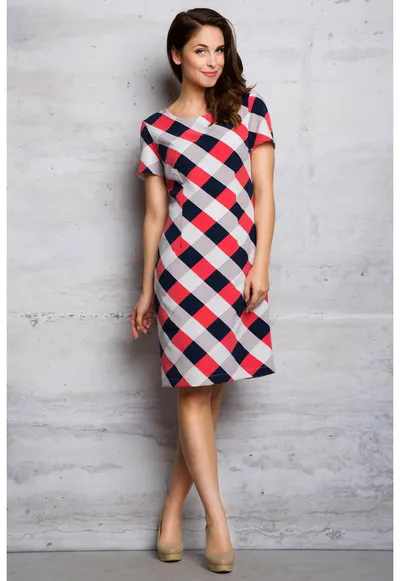 Rochie dama Poliester - M068 - Roz