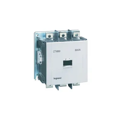 Contactor tripolar CTX³ 800 - 800 A - 200-240 V~/= - 2 NO + 2 NC -screw terminals