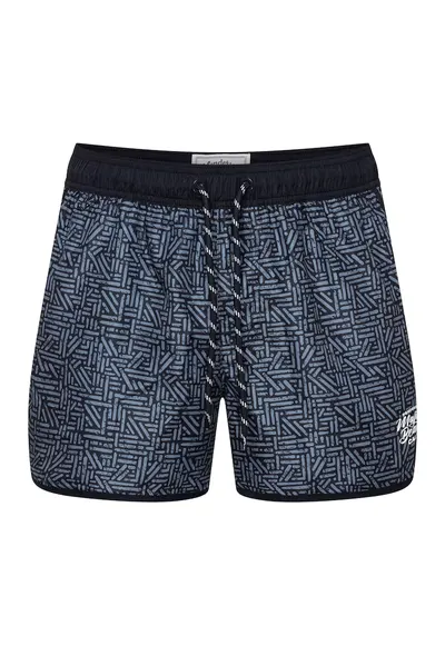 Pantaloni scurti de baie Raw albastru - Albastru