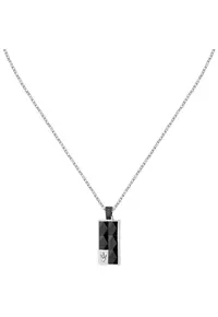 Colier JM423ATZ27 - Argintiu - Negru - Rose gold
