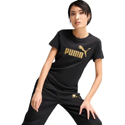 Tricou femei Puma Ess Metallic No 1 Logo Tee 63153651