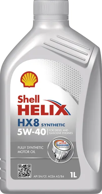 Ulei motor SHELL Helix HX8 Synthetic 5W40 1 L 1L