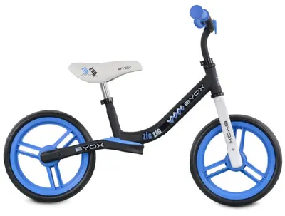 Bicicletă de echilibru Byox - Zig Zag, albastră