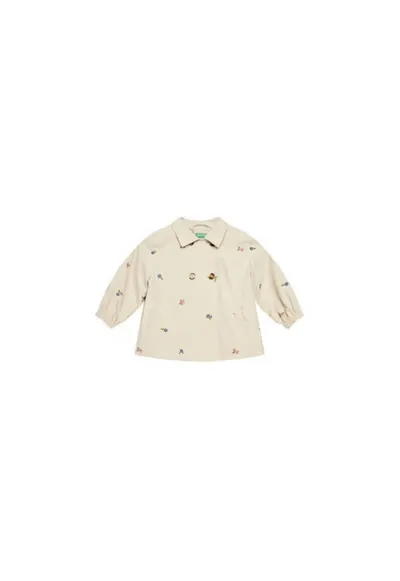 Bluza copii - model 253WGN03T - bumbac-nailon - bej
