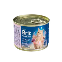 Brit Premium By Nature Cat Turkey With Liver, 200 g
