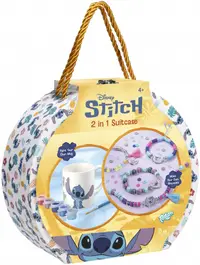 Set creativ 2 în 1 Totum - Stitch, Fă-l singur, cu valiză