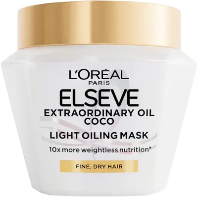 L'Oréal Elseve Mască de păr Extraordinary Oil Coco, 300 ml