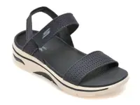 Sandale SKECHERS bleumarin, GO WALK ARCH FIT 2.0, din material textil