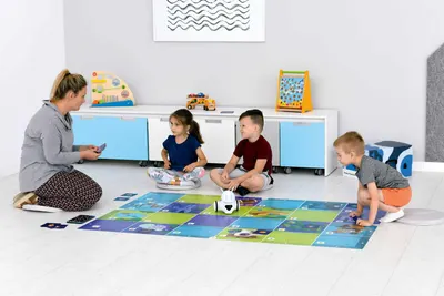 Covoraș educațional din pânză pentru activități cu Photon, 190x130 cm