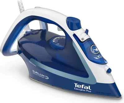 Fier de călcatTefal - EasyGliss Plus, 2700W, 240 g/min, albastru