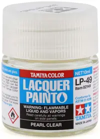 Vopsea lac acrilic Tamiya - Pearl Clear LP-49 (10ml) (TAM82149)