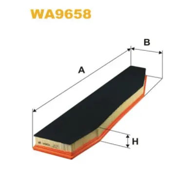 Filtru aer WIX FILTERS WA9658