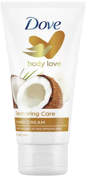 Dove Cremă de mâini, nucă de cocos, 75 ml