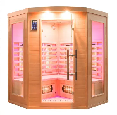 Apollon Quartz 3/4 pl. – Saună cu infraroșu design pentru relaxare totală