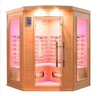 Apollon Quartz 3/4 pl. – Saună cu infraroșu design pentru relaxare totală