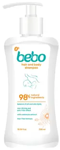 Șampon pentru păr și corp Bebo, 300 ml