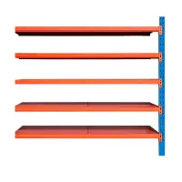 Extensie-Raft profesional pentru depozitare-5 nivele,500KG/nivel- L2000xl600xH2500,2500 kg