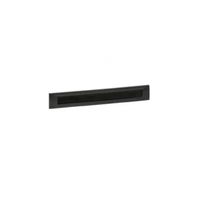19'' capac intrare cablu - 1 U - plastic cu brushes - direct clipping