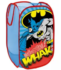 Cos textil pentru jucarii Batman 36x36x58 cm