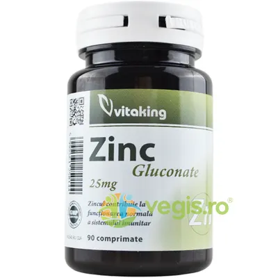 Gluconat de Zinc 25mg 90tb