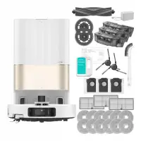 Resigilat - Aspirator robot cu mop Dreame X40 Ultra Complete, 12.000Pa, 6.400mAh, 200 min, AI RGB+3D mapping, statie colectare inteligenta - Default Title
