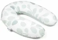 Fata de perna pentru gravide Doomoo - Buddy, Leaves Aqua Green