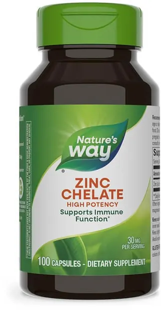 Zinc Chelate, 100 capsule, Nature's Way
