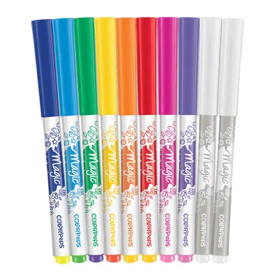 Carioci, 8 culori + 2 carioci revelatoare,Color'Peps Magic, Maped