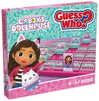 Joc de societate pentru doi Guess Who? - Gabby's Dollhouse - Pentru copii