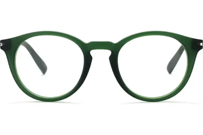 Eyerim Studio Pluto Green Matte blue-light [non-prescription]