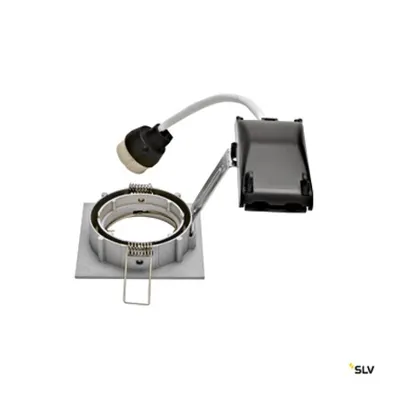 PIKA QPAR51, square,chrome, swivelling, max. 50W