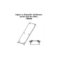 Capac pat metalic cu dispozitiv de blocare 200mm