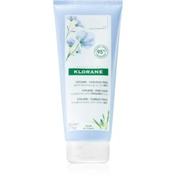 Klorane Flax Fiber balsam pentru par fin
