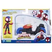 Spidey prietenii extraordinari Set motocicleta si figurina Miles Morales Spider-man 10cm