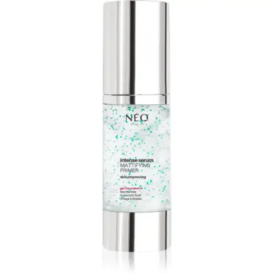 NEO MAKE UP Intense Serum Mattifying Primer fond de ten lichid cu efect matifiant pentru netezirea pielii si inchiderea porilor 30 ml