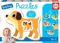 Set de 5 puzzle-uri progresive