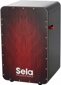 Cajon Sela - CaSela Black Pro, Red Dragon