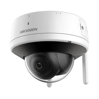 Camera supraveghere wireless IP Dome HikVision DS-2CV2141G2-IDW(2.8MM)(W), 4 MP, 2.8 mm, IR 30 m, microfon, difuzor, slot card