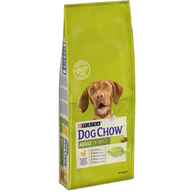 DOG CHOW Adult, Talie Medie, Pui, 14 kg