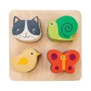 Tabla senzoriala cu efecte tactile Touch Sensory Tray, 5 piese