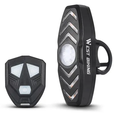 Lumină bicicletă led, clignotant Yp0701313, negru