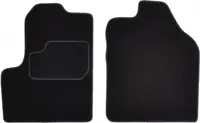 Covorase auto (fata, velur, 2 bucati, culoare negru) FORD TOURNEO CONNECT, TOURNEO CONNECT V408, TRANSIT CONNECT, TRANSIT CONNECT V408 dupa 2002