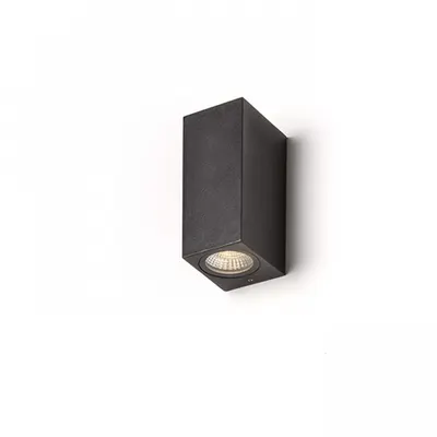 KUBI II gri antracit 230V LED 2x3W 56° IP54 3000K