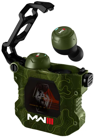 Căști wireless OTL Technologies - Call of Duty MWIII, TWS, Olive Camo