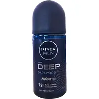 Deodorant Roll-On Men Deep Darkwood Nivea Deo, 50 ml